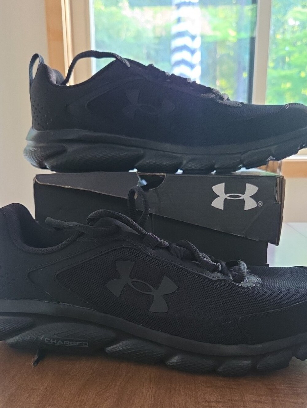 Under Armour Charged Assert 9 Men's Shoes - Black